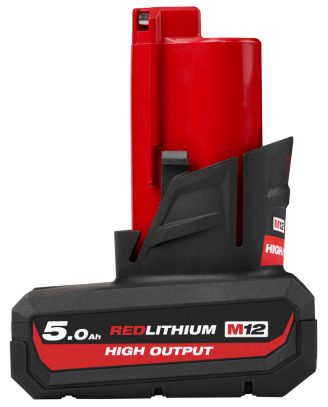 Акумулятор MILWAUKEE M12 HB5 (HIGH OUTPUT) 5,0 АЧ
