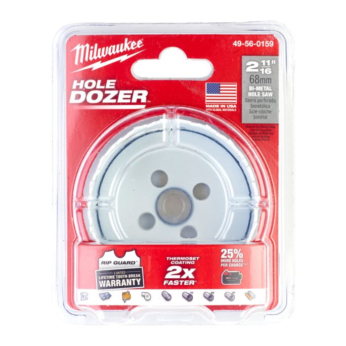 Коронка Bi-Metal HOLE DOZER™ MILWAUKEE (III) Ø68мм