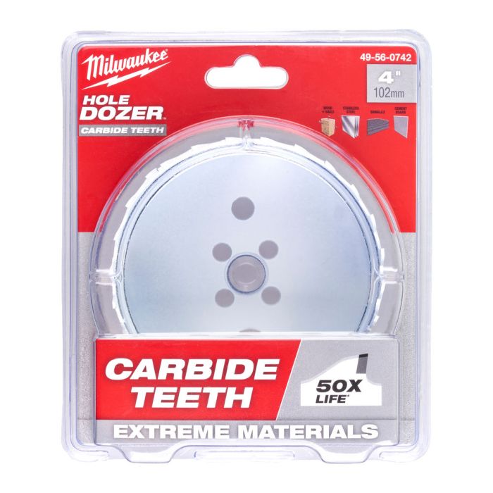 Коронка Bi-Metal HOLE DOZER™ CARBIDE MILWAUKEE Ø102мм