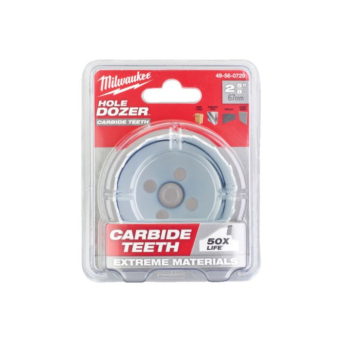 Коронка Bi-Metal HOLE DOZER™ CARBIDE MILWAUKEE Ø65мм