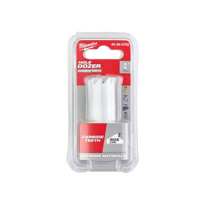 Коронка Bi-Metal HOLE DOZER™ CARBIDE MILWAUKEE Ø19мм