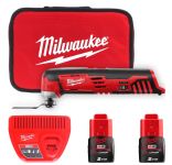 Багатофункціональний інструмент акумуляторний MILWAUKEE M12 MT-202B (ЗУ+2ак.Х2Ач+сумка)