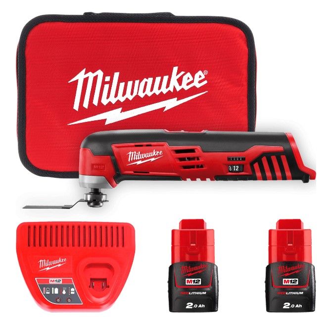 Багатофункціональний інструмент акумуляторний MILWAUKEE M12 MT-202B (ЗУ+2ак.Х2Ач+сумка)
