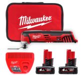 Інструмент багатофункціональний акумуляторний MILWAUKEE M12 MT-402B (ЗУ+2ак.Х4Ач+сумка)