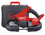 Пила стрічкова акумуляторна безщіткова MILWAUKEE M18 FBS85-0C (каркас+кейс)