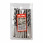 Свердло HSS по металу 5.5х93 мм (10 шт) Зенит
