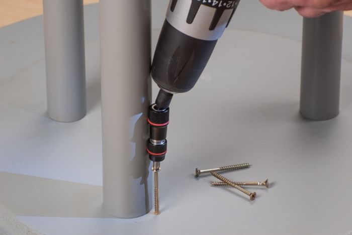 Держатель бит с быстросъемом, 90 мм, поворотный TripleFix, KWB (100200)