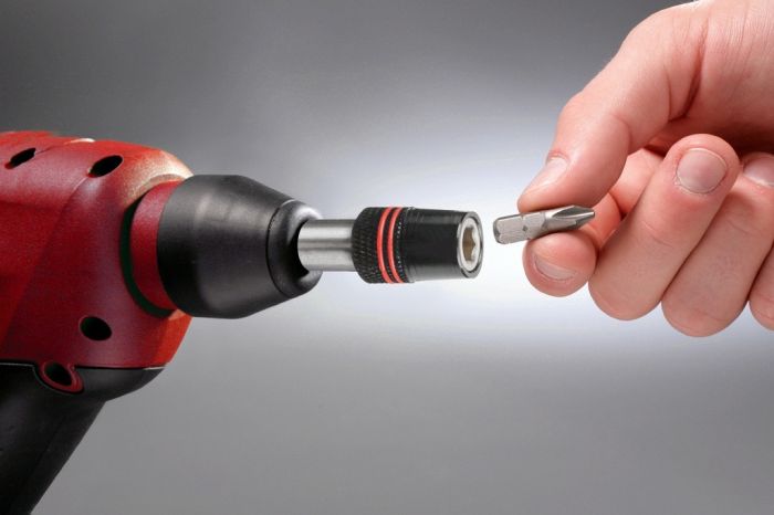 Держатель бит с быстросъемом 60 мм, магнитный, KWB (100300)