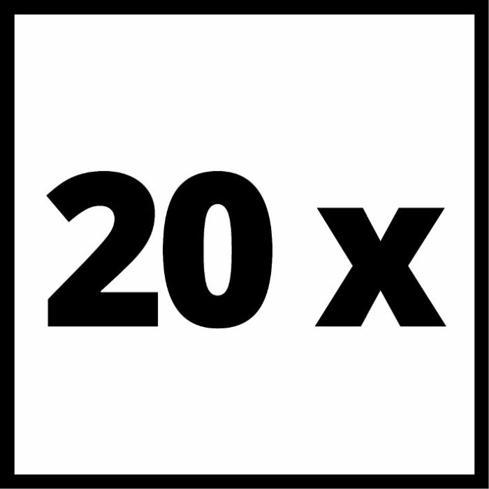 Пластиковые ножи для триммера Einhell GE-CT 18 Li, 20 шт (3405730)