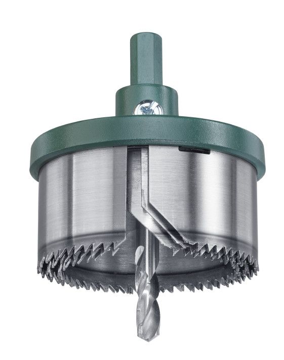 Коронка пильная наборная 60-74 мм, 3 части, глубина 30 мм, KWB (498300)