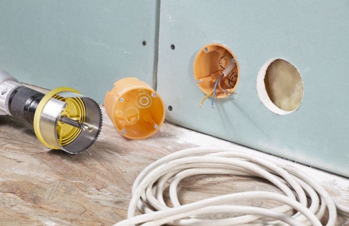 Коронка пильная наборная 28-75 мм, 5 частей, глубина 30 мм, KWB (498500)