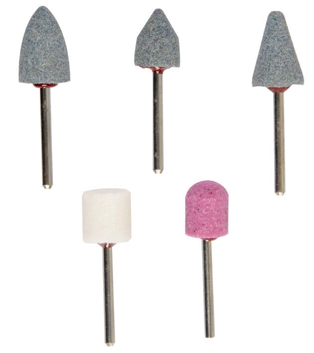 Набор мини-фрез, корунд, 5 шт, KWB (510100)