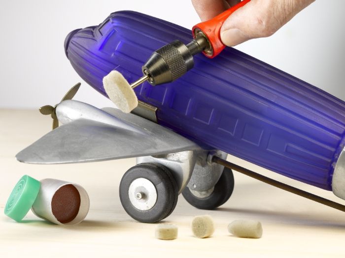 Набор оснастки для гравера, 105 предметов, KWB (510900)