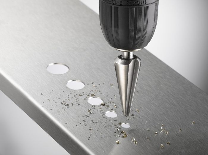 Сверло конусное по металлу HSS, 5-20 мм, хвостовик 8 мм, KWB (525100)