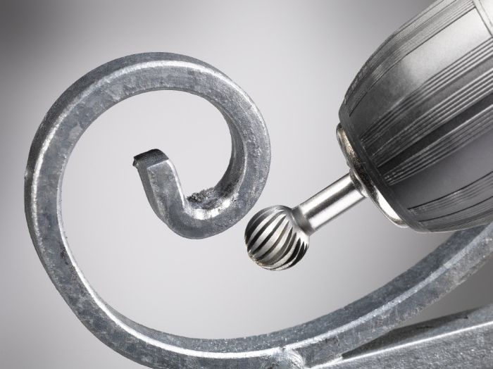 Фреза по металлу HSS сферическая, 12х12 мм, KWB (700540)