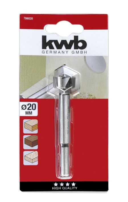 Сверло Форстнера, 20 мм, KWB (706020)