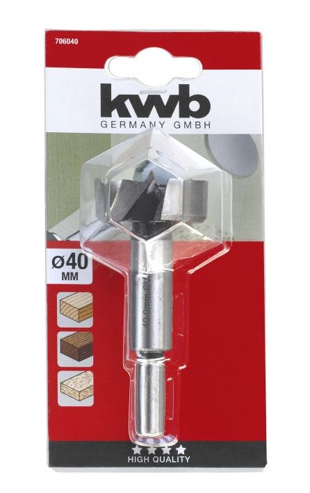 Сверло Форстнера, 40 мм, KWB (706040)