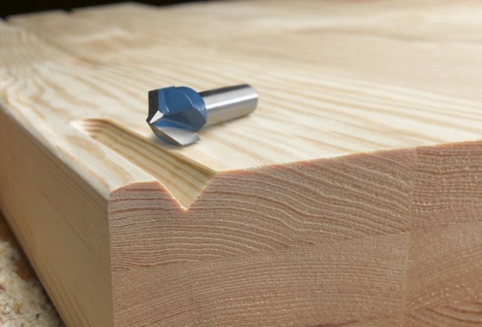 Фреза пазовая V-образная 14 мм, KWB (755120)