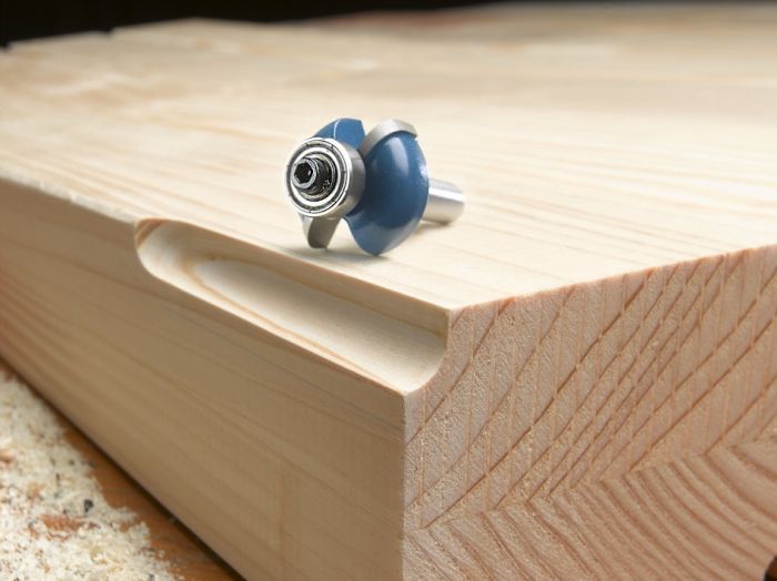 Фреза галтельная с опорным подшипником 25,7 мм, KWB (755920)