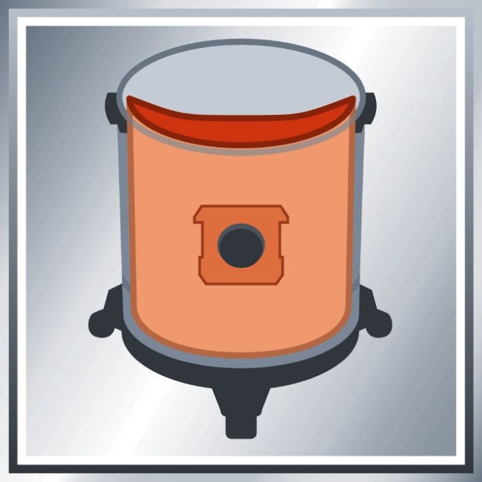 Мешки бумажные к пылесосам Einhell 15л, 5шт (2351165)