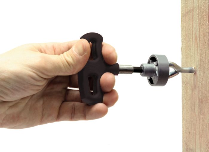 Бит-крючковерт з ручкою, 6мм, d33мм, KWB (116300)