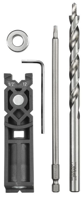 Набор для сверления под углом, d9мм, 5 шт, KWB (758600)