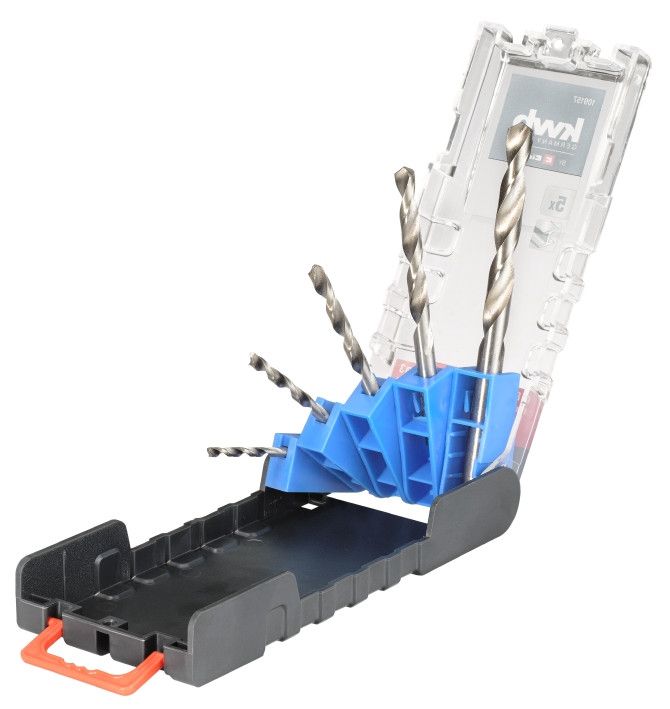 Набор сверл по металлу/камню/дереву, 3х5 шт, KWB (109157)