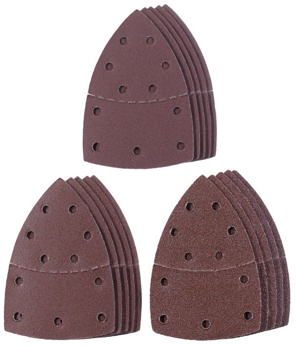 Шлифовальные листы треугольные Q-STICK 150x150x100 мм, 15 шт, KWB (496174)