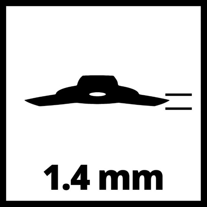 Нож для мотокосы Einhell, 255 мм (3404996)