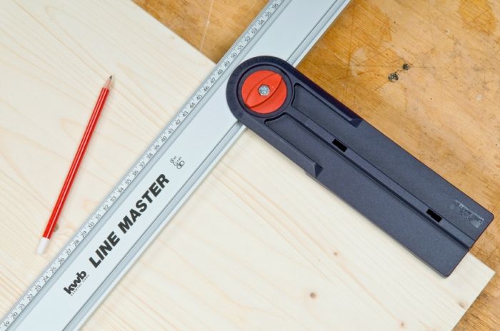 Набір універсальний по розпилу, 5 предметів, Line Master KWB (784008)