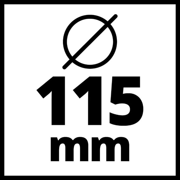 Шлифмашина угловая аккумуляторная Einhell TC-AG 18/115 Li - Solo (4431130)