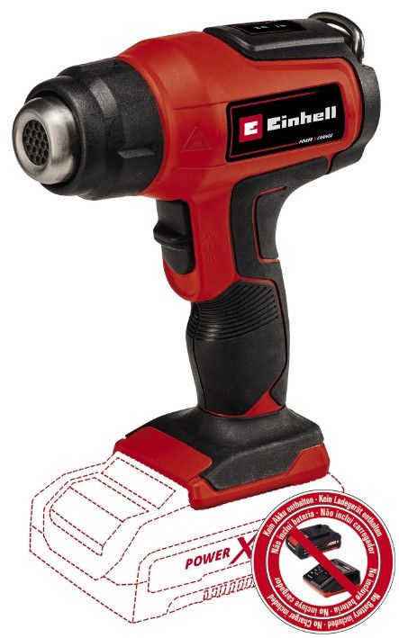 Фен промисловий  акумуляторний Einhell TE-HA 18 Li - Solo (4520500)