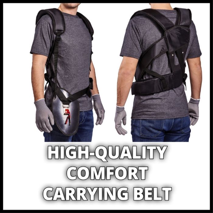 Тример Коса  акумуляторна  Einhell AGILLO 36/255 X-Change (без акум.), 36В, довжина 190 см, волосінь/ніж, 6300 об/хв, безщітковий двигун у верхній частині, роздільний вал, ремінь через плече