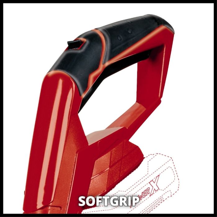 Пристрій для чистки стиків плитки акумуляторний Einhell X-Change GE-CC 18 Li Solo (без акум.), 18В, 1200 об/хв, щітка 10 см, телескопічна ручка, в комплекті 1 жорстка і 1 м'яка щітки