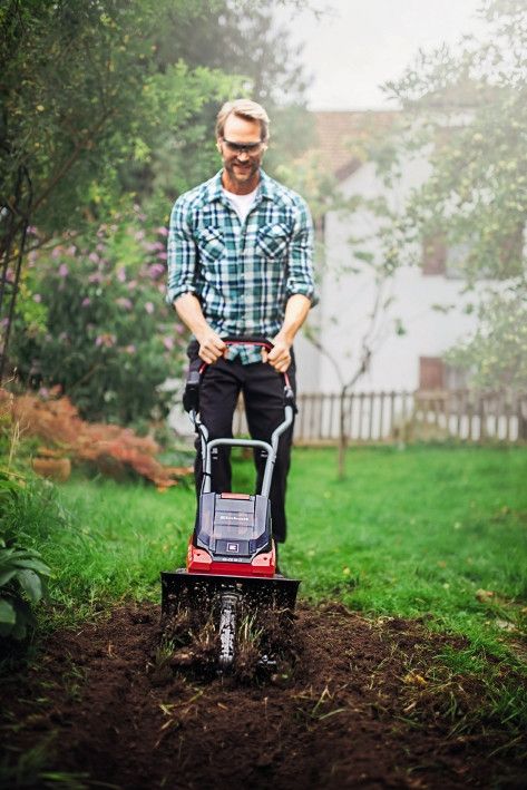 Культиватор акумуляторний Einhell X-Change GE-CR 30 Li Solo   X-Change (без акум.), 36В, шир. 30 см, глиб. 20 см