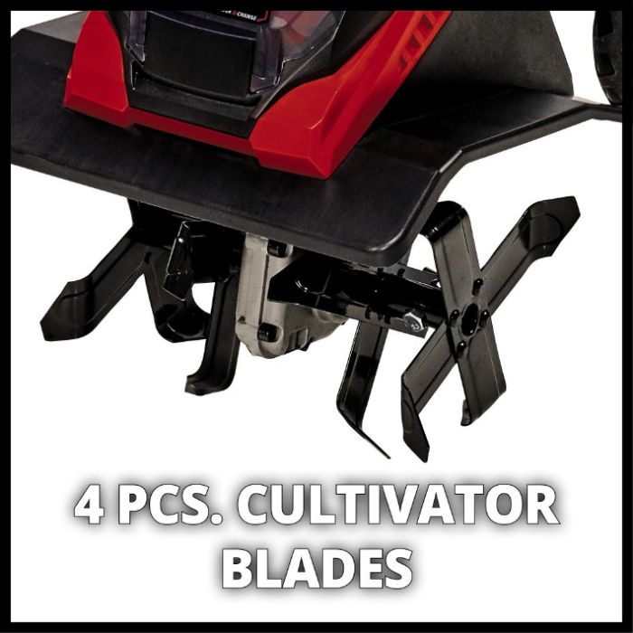 Культиватор акумуляторний Einhell X-Change GE-CR 30 Li Solo   X-Change (без акум.), 36В, шир. 30 см, глиб. 20 см