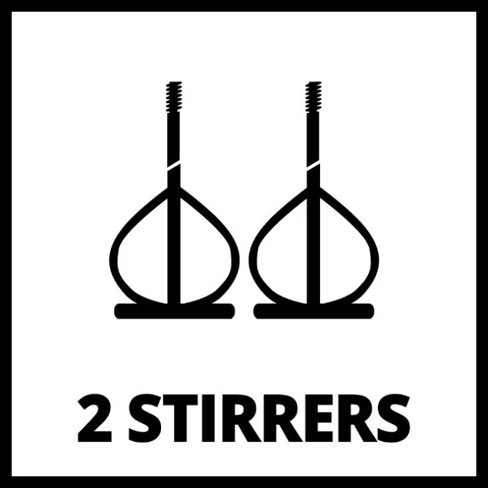 Миксер электрический Einhell TE-MX 1600-2 CE Twin (4258561)