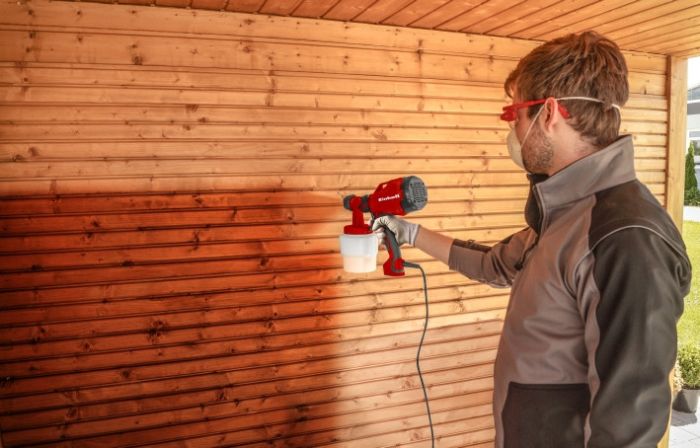 Фарборозпилювач електричний Einhell TC-SY 400 P  500 мл/хв, бак 800 мл, 400 Вт