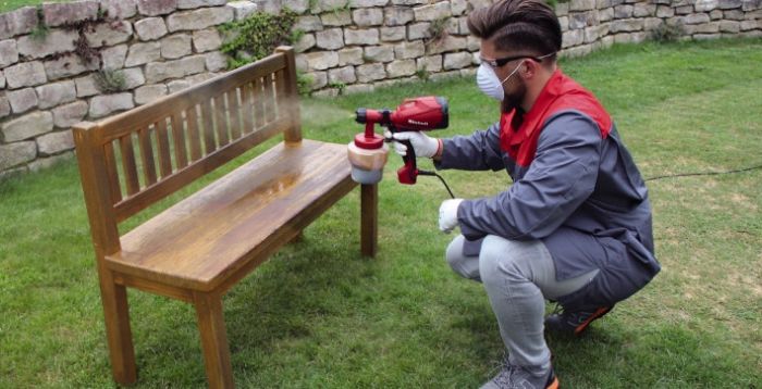 Фарборозпилювач електричний Einhell TC-SY 400 P  500 мл/хв, бак 800 мл, 400 Вт