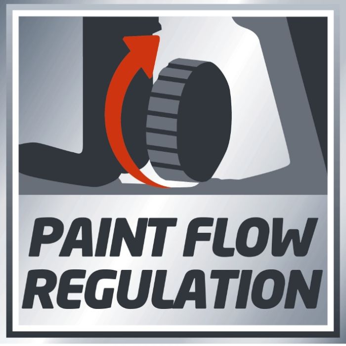 Фарборозпилювач електричний,Einhell TC-SY 500 P,  550 мл/хв, бак 1000 мл 500 Вт