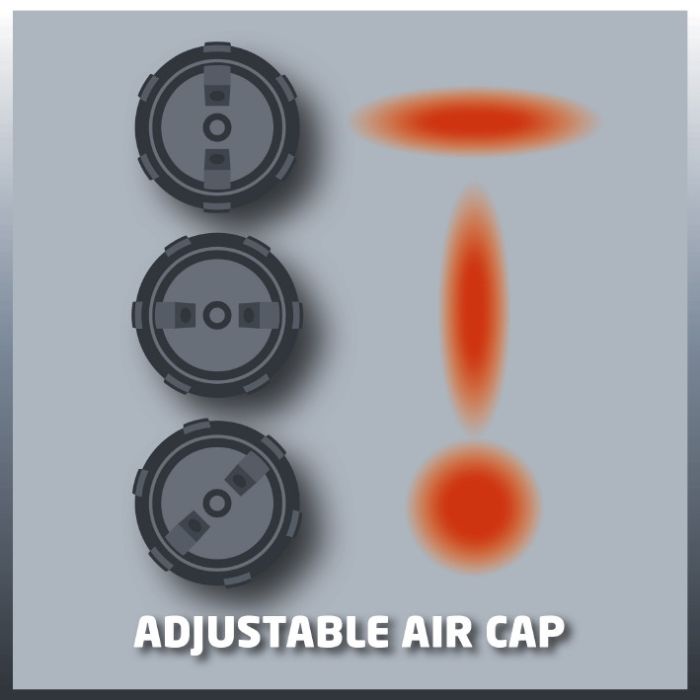 Фарборозпилювач електричний Einhell TC-SY 600 S,  1000 мл/хв, бак 800 мл, 600 Вт