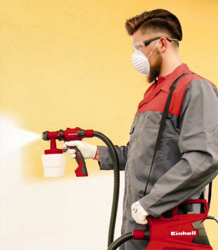 Фарборозпилювач електричний, Einhell TC-SY 700 S , 1000 мл/хв, бак 1000 мл 700 Вт