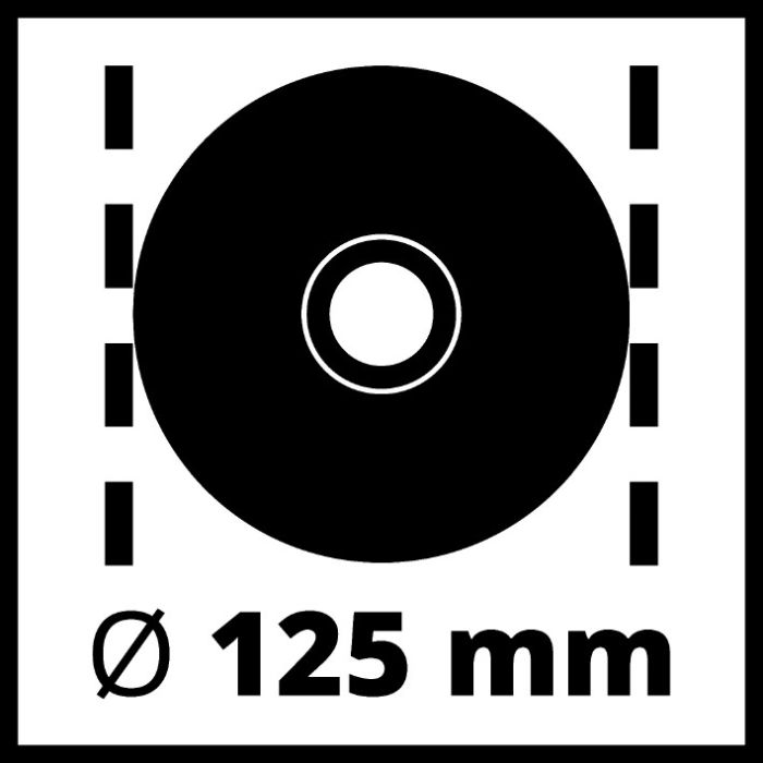 Машина шліф.кутова   Einhell TE-AG 125 CE ,125мм, 1100Вт, плавний пуск  11000 об. / Хв