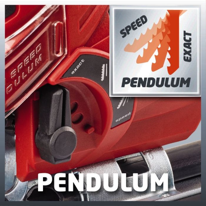 Лобзик електричний Einhell TC-JS 85, 620 Вт, маятниковий хід