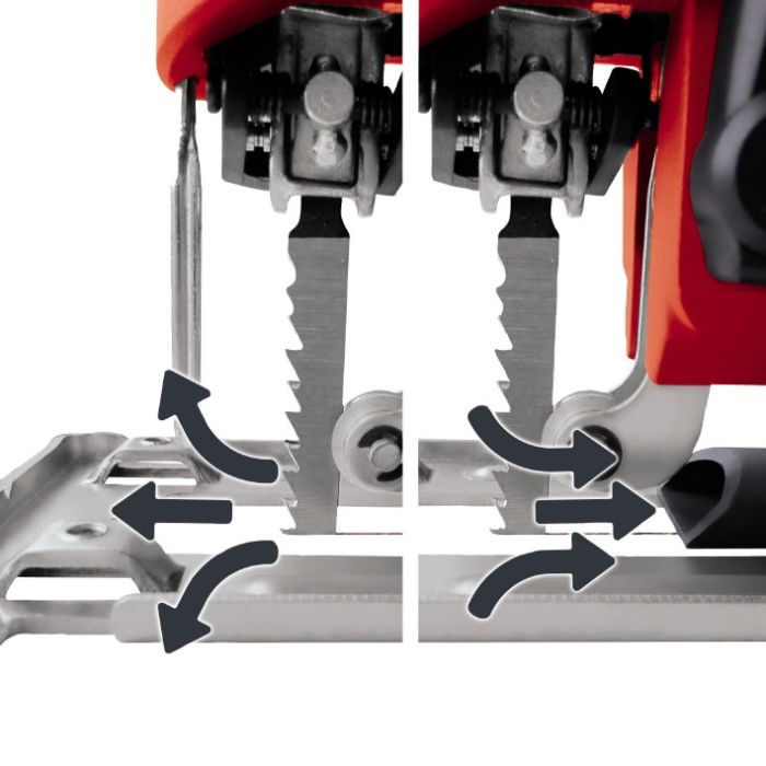 Лобзик електричний Einhell TC-JS 85, 620 Вт, маятниковий хід