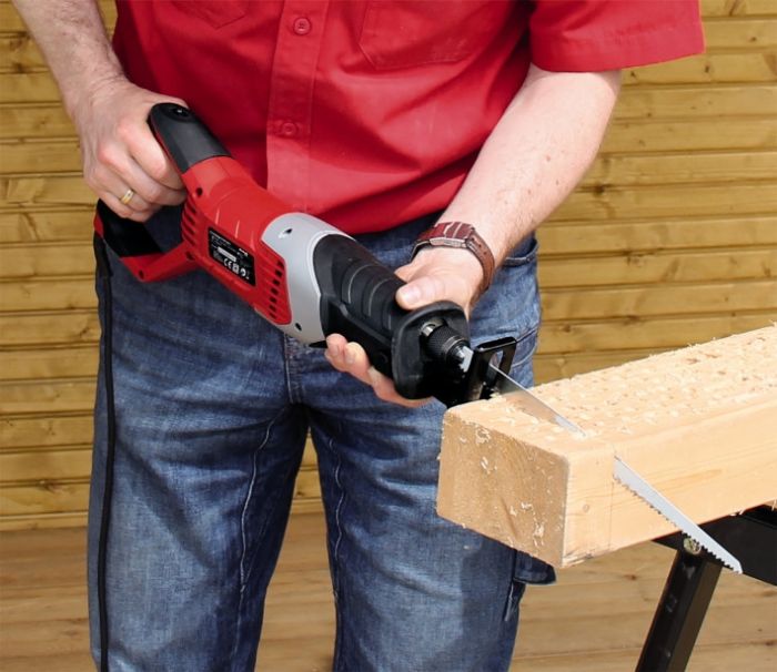 Пила шабельна, Einhell TH-AP 650 E , глибина дерево/сталь: 150/10 мм ,650 Вт