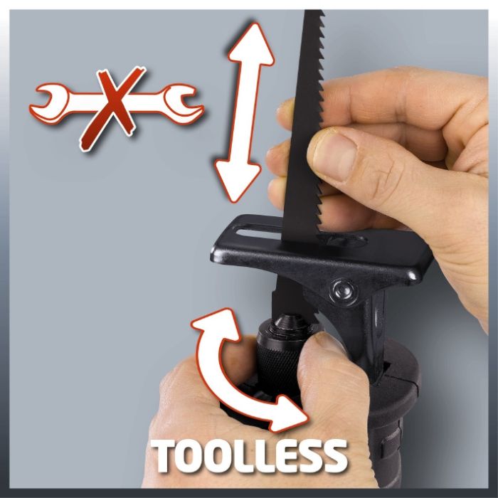 Пила шабельна, Einhell TH-AP 650 E , глибина дерево/сталь: 150/10 мм ,650 Вт