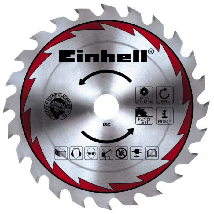 Пила циркулярная Einhell TE-CS 165 (4331010)