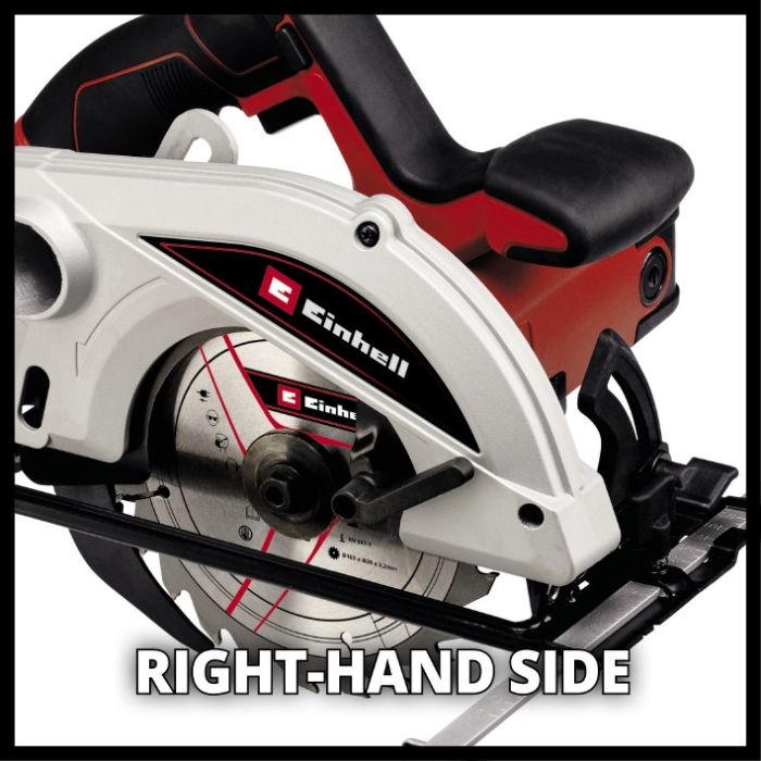 Пила циркулярна Einhell TC-CS 1250, 1250 Вт, диск 165 мм