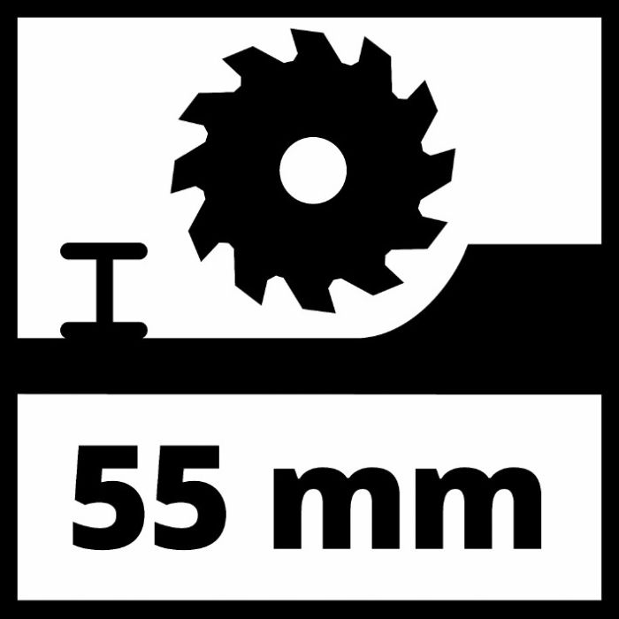 Пила циркулярна Einhell TC-CS 1250, 1250 Вт, диск 165 мм